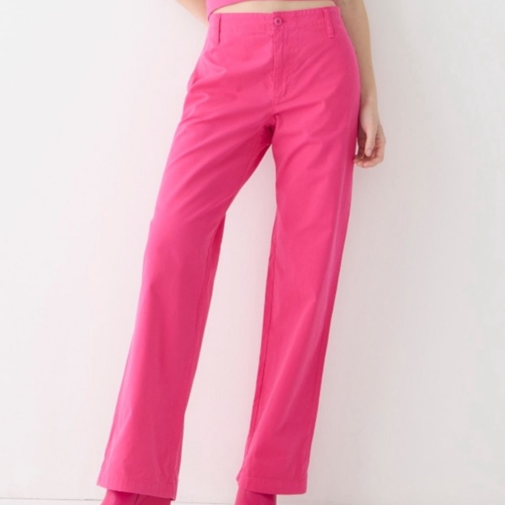 J.Crew Sailor Heritage Chino Pants in Pink
